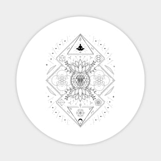 Sri Yantra | Sacred Geometry Magnet